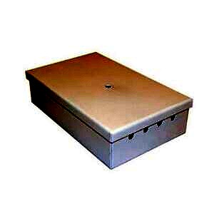 Fibre Optic Breakout Box Tamper Proof 8 Way SM LC Duplex