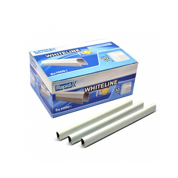 Galvanised Staples R28 White 10mm (pk 5000)