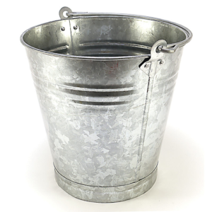 Bucket Galvanised 7L