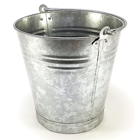 Bucket Galvanised 7L