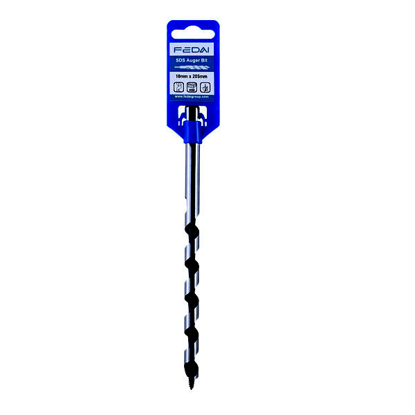 SDS Wood Auger Bit 10mm x 205mm