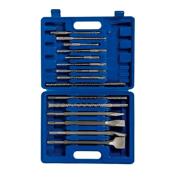 SDS Masonry Drill & Steel Set 15pc