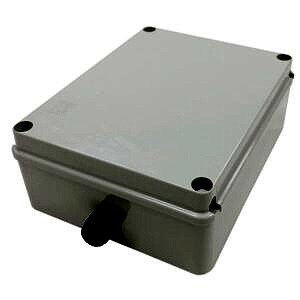 Fibre Optic Breakout Box IP56 16 Way MM LC 4 x Quad Breakout Box Grey