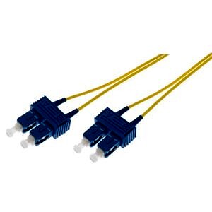 Fibre Patch Lead Duplex SM SC/UPC-SC/UPC OS2 LSZH 5m