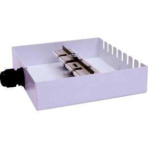 Fibre Optic Breakout Box Tamper Proof 16 Way MM SC Duplex