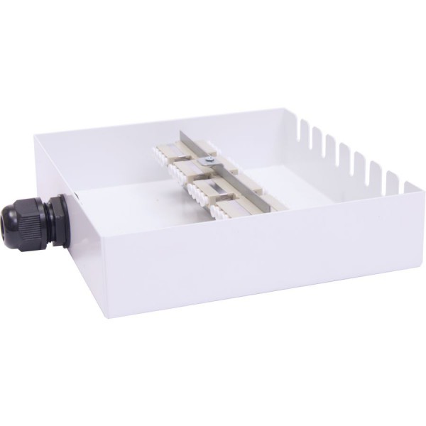 Fibre Optic Breakout Box Tamper Proof 16 Way MM SC Duplex