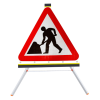 Sign Roll-up 750mm Men at Work