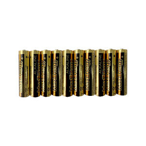 Alkaline Battery AAA 1.5V LR03 (pk 10)
