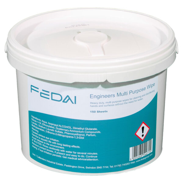 Antibacterial Hand & Surface Wipes (tub 150)