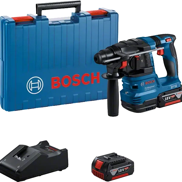 Bosch GBH 18V-22 18v Cordless SDS Plus Hammer Drill 2 x 4AH Batteries