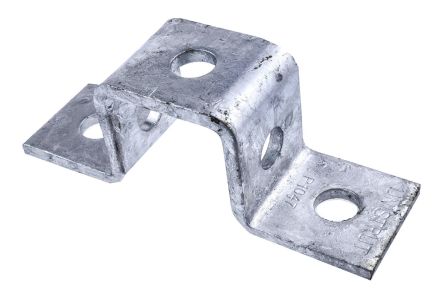 Channel Bracket U Shaped Hot Dip Galvanised Steel P1047 (W) 137mm x (D) 41mm