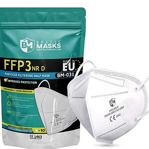Dust Mask FFP3 (pk 10)