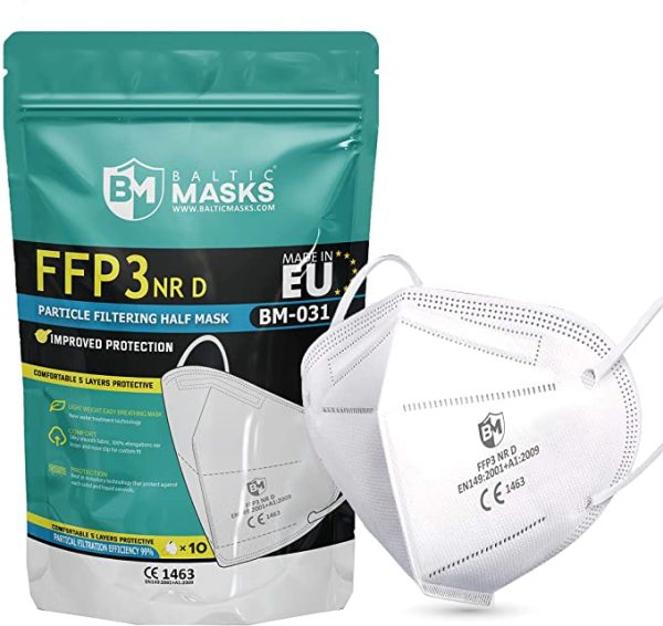 Dust Mask FFP3 (pk 10)