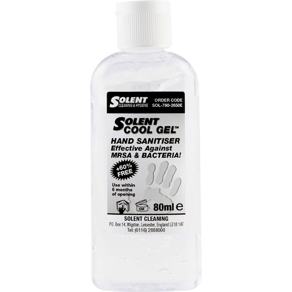 Hand Sanitiser Bottle 80ml