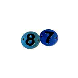 Number Pole Plastic No.1