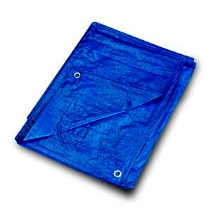 Blue Tarpaulin 3.6m x 2.4m