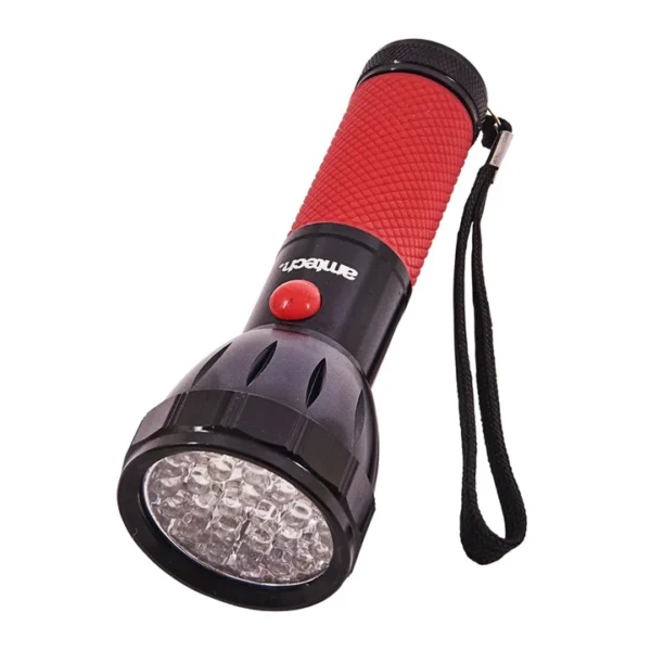 Rubber Torch 28 LED Aluminium