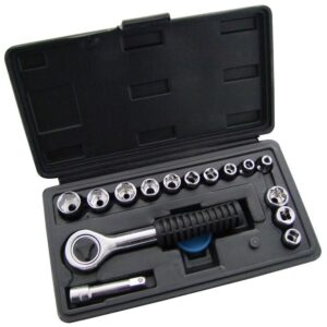 16 Piece ¼" Drive Socket Set