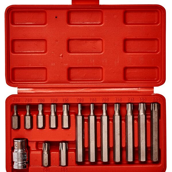 15 Piece Torque Bit & Socket Set